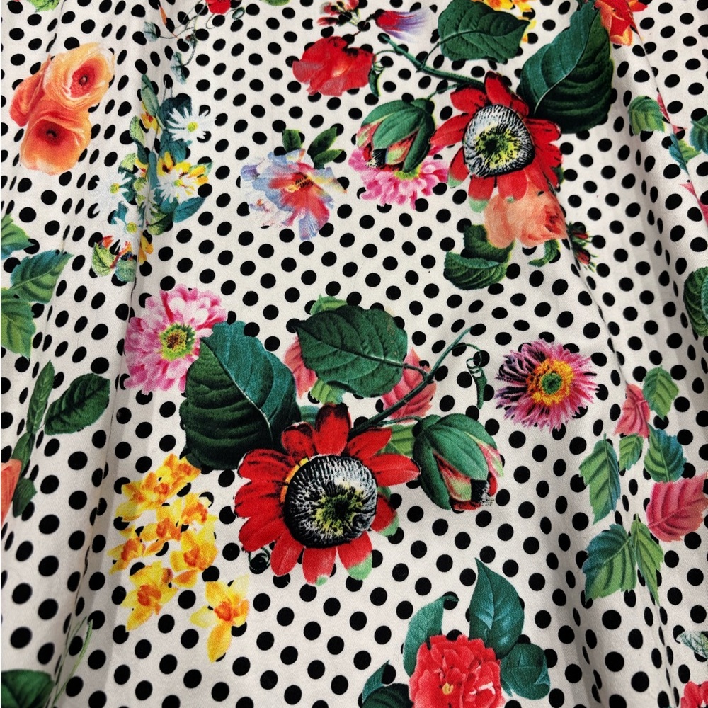 Hearts & Roses Pin Up Dress - Picture 2 of 4